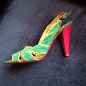 Funky Poetic License Heels